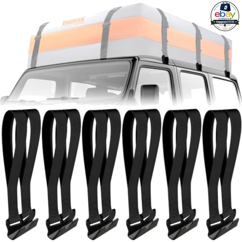 Rooftop cargo hook straps - cargo,